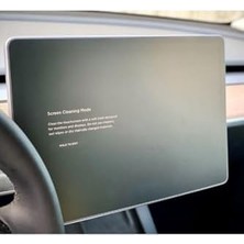 Tesla Model 3 ve Model Y 15 Inç ile Uyumlu 2023 2024 Model Navigasyon Multimedya Mat Görünüm 9h Nano Ekran Koruyucu Mat