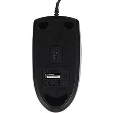 OP-620D, USB Optik Mouse, 2x Buton, 4 Yönlü Scroll, Siyah
