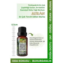 Auran Sedir Sandal Çam Saf Esansiyel Uçucu Yağ Buhurdanlık Yağ Difüzör Esans Aromaterapi Ortam 3x 10ML