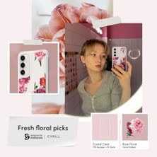 Galaxy S23 Fe ile Uyumlu Kılıf Cecile Rose Floral - ACS06386