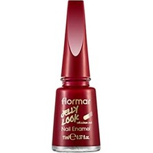 Oje- Jelly Look Nail Enamel Jel Görünümlü Canlı Kırmızı Oje 8690604233632 34000007-JL05 Fıre Red One Size