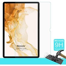 Galaxy Tab S9 X710 Tempered Glass Cam Ekran Koruyucu [galaxy Tab S9 X710 ile Uyumlu Kılıf - Şeffaf]