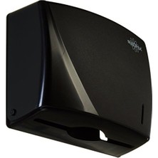 Rulopak R-1317S Havlu Dispenseri, Plastik, Siyah