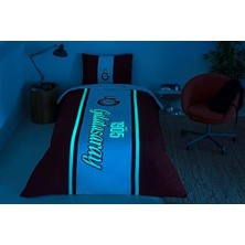 1905 Glow Standart Pamuk Nevresim Takımı, Kırmızı, Tek Kişilik