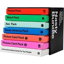 Cards Against Humanity Insanlığa Karşı Kartlar: Nasty Bundle • 6 Temalı Paket + 10 Yeni Kart