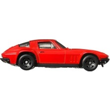 Auto Custom Corvette Stinggrey Coupe - Fast And Frious Kadınlar - Model Döküm Ölçeği 1:64 - Uzunluk 7 Cm, HRW40