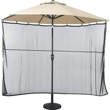 Classic Accessories Suya Dayanıklı 168 cm Evrensel Veranda Şemsiyesi Gölgelik Perdesi, Veranda Mobilyası Kılıfları
