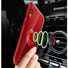 Galaxy A10 ile Uyumlu Kılıf Silikon Mavi