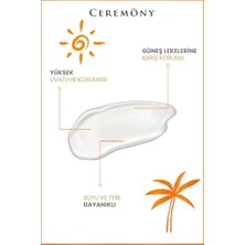 Ceremony Güneş Kremi 50+Spf Yağlı Cilt.