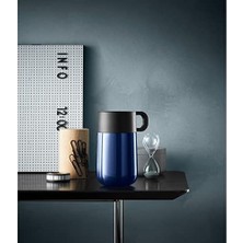 Çelik Mavi Kişisel Kısa Termos 300 ml