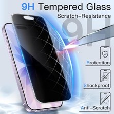360 Derece Tam Hayalet Hiç Bir Yerden Görünmeyen Premium Üst Kalite iPhone 17 Uyumlu Hayalet Cam – Privacy Temperli Cam Ekran Koruyucu, Çizilmez, Darbe DAYANIKLI,%100 Gizlilik Koruması