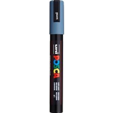 Posca Uni-Ball Pc-5m Su Bazlı Poster Markörü, Kurşun Gri