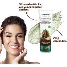Himalaya Since 1930 Deep Cleansing Derin Temizleme Etkili Gözenek Temizleyici Peeling Etkili Kahve Özlü Yüz Temizleyici Scrub 75 ml