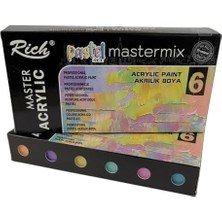 Rich Gold Master Mix Pastel Set 6 Lı