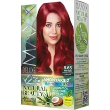 Natural Beauty Amonyaksız Set Saç Boyası 5.65 Nar Kızılı