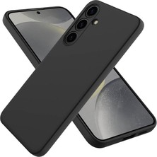 For  A35 ile Uyumlu Darbe Emici Esnek Silikon Siyah Lansman Cep Telefonu Kılıf ( A35)