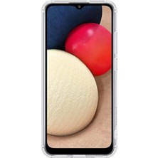 Galaxy A02 Soft Clear Cover Yumuşak Şeffaf Kılıf, EF-QA025T