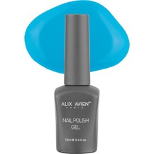 Gök Mavi Kalıcı Oje 86-Yoğun Renk Veren Jel Oje 12 Ml-Nail Uv Gel Polish 86