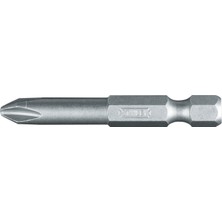 Bits Phillips (1/4 Inç Uzunluğunda, Phillipsspitze Nr. 2, 50 mm Uzunluk, Altıgen Parça, 10 Adet), 1 – 68 – 992