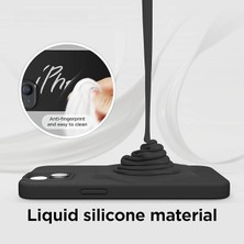 For  A06 ile Uyumlu Darbe Emici Esnek Silikon Siyah Lansman Cep Telefonu Kılıf ( A06)
