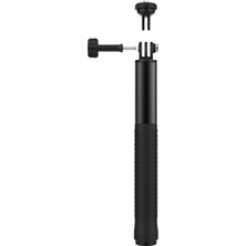 Telesın 90CM Selfie Stick (Aluminium Alloy) - Gopro HERO13/12/11/10/9, INSTA360 X5, X4, X3, Osmo Action 3/4/5 Pro Uyumlu Selfi Çubuğu
