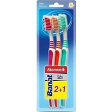 Trio 3'lü Diş Fırçası Medium