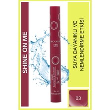 Brooklin Ruj - Lıpstıck Shıne On Me No 03 Dark Soft Pink