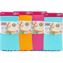 Desenli Kumaş 30X40 cm Iz Bırakmaz Mikrofiber Cam Bezi 8'li Set