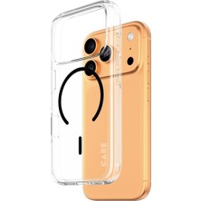 Care By Panzerglass Flagship iPhone 17 Pro Transparent Urban Explorer Siyah Magsafe Uyumlu Kılıf