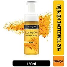 Soothing Clear Köpük 150ML – Lekeli ve Hassas Ciltler Için Zerdeçal Özlü Yüz Yıkama Jeli, Derinlemesine Temizler, Nazik Günlük Temizleyici
