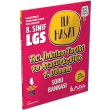 Lgs T.c. Inkılap Tarihi ve Atatürkçülük Ilk Hasat Soru Bankası (1.dönem) Muba Yayınları