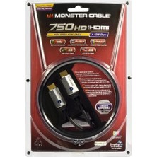 Monster High Speed HDMI Kablo 750HDS Ethernetli (10,2 Gbps) 1 Metre 1 Meter Mc 750HDS-1M Eu