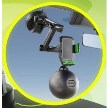 D001 Ağır Vasıta Araçlar Için Araç Tutucu Kamyon Tır Otobüs Ekskavatör Gibi Büyük Araçlar Için Büyük Boy ve Büyük Vakumlu Ergonomik Tasarım Aplus Kalite Memnuniyet Garantili Araç Telefon Tutucu