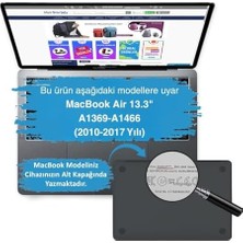 MacBook Kılıf Air 13 Inç Uyumlu Sert Hardcase Tpu Koruyucu Ince Hafif Laptop Kapak Fizzy Desenli Kabarcıklı Görünüm Lazer Baskılı Darbe Emici Çizilme Karşıtı 2010 2017 A1369 A1466 Sarı