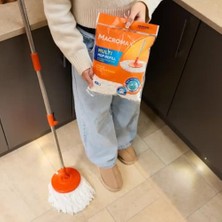 Multi Yedek Mop Başlık, Faster ve Focus Otomatik Döner Temizlik Setleri Ile Uyumlu Paspas