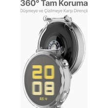 Watch Gt5 41MM Için Saati Tam Saran Tpu Ekran Koruyuculu Çizilme ve Darbelere Karşı Koruma Sağlayan Dokunmatik Etkilemeyen Silikon Kılıf (Şeffaf, Gt5 41MM)