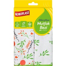 Mikrofiber Mutfak Bezi 2'li Set, Hızlı Kuruyan Uzun Ömürlü Mikrofiber Temizlik Bezi Seti, Yüksek Toz ve Sıvı Emiş Gücü, Mutfak, Ofis, Ev Için Tüy ve Çizik Bırakmayan Temizlik Bezi