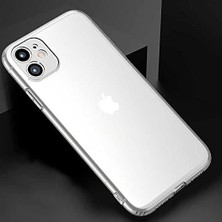 Apple iPhone 11 ile Uyumlu Kılıf Şeffaf Kamera Korumalı 3D