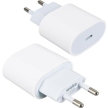 Type-C Hızlı Şarj Başlığı, Pd 20 Watt, Beyaz,