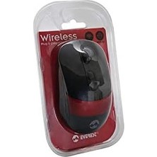 Sm-18 USB Siyah/kırmızı 2.4ghz Optik Kablosuz Mouse