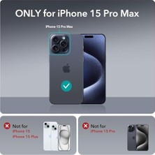iphone 15 Pro Magsafe ile Uyumlu Şeffaf Kılıf Silikon Darbe Emici Tam Koruma Kapak Air iphone 15 Pro Manyetik Şarj Kılıfı