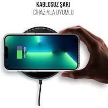 iPhone Ile Uyumlu Şeffaf Sert Kristal Mika Sararmaz Kılıf (Iphone 15 Pro)