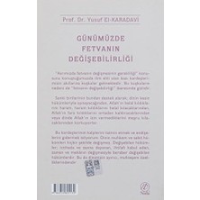 Günümüzde Fetvanın Değişebirliği