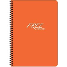 A5 80 Yp.çizgili Pp Kapak Free Defter-6lı Paket