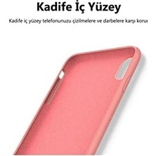 Apple iPhone 13 ile Uyumlu Kapak Içi Kadife Lansman Lux Silikon Kılıf - Yeşil