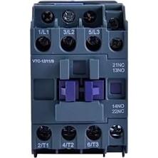 Vtc-12/11/s Kontaktör 12A 1no+1nc 230V Bobinli