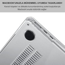 MacBook Pro 16.2 Inç 2021-2023 M1-M2-M3-M4 Çip ile Uyumlu Şeffaf Dayanıklı Koruyucu Kılıf, Ultra Ince Kabuk Koruma Sert Kapak Pro 16 Inç A2485 A2780 A2991 A3186 A3403 (Şeffaf)