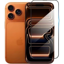 Apple iPhone 17 Pro Ile Uyumlu Temperli Sert Cam Antistatic Cam Ekran Koruyucu