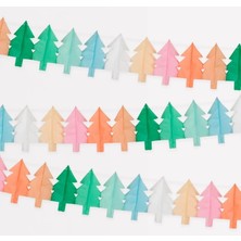 - Tissue Christmas Tree Garlands - Yeni Yıl Ağacı Asılan Süs