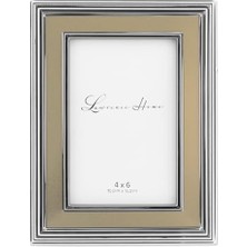 (10CM By 15CM) - 10CM By 15CM Silver Plated Metal Picture Brushed Gold Inner Panel